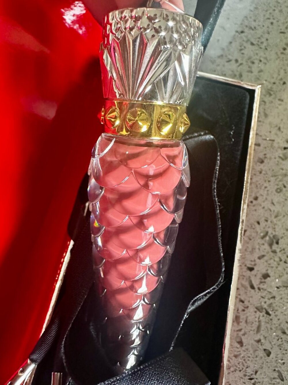 Christian Louboutin Matte Fluid Lip Colour - Belly Bloom - Selfridges of London